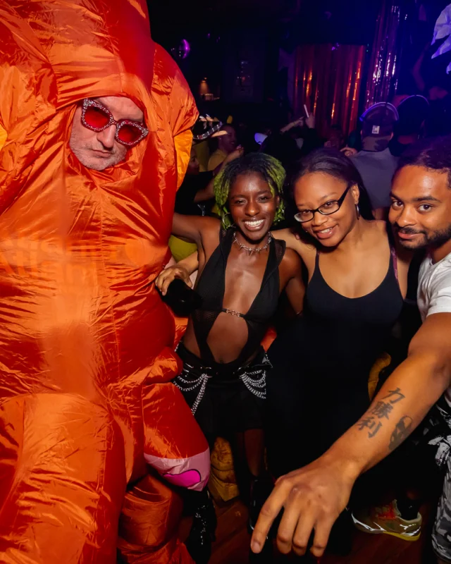 Hot Mess Halloween 2024 @ The Basement - Kimber was the DJ - Pics: @hellacurious for @ohsnapkid