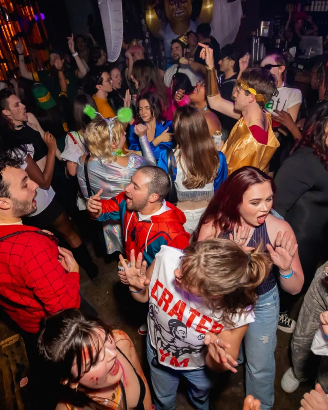 Hot Mess Halloween 2024 @ The Basement - Kimber was the DJ - Pics: @hellacurious for @ohsnapkid