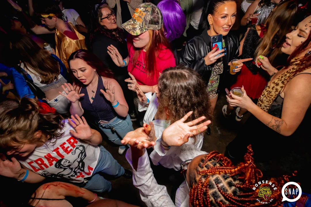 Hot Mess Halloween 2024 @ The Basement - Kimber was the DJ - Pics: @hellacurious for @ohsnapkid