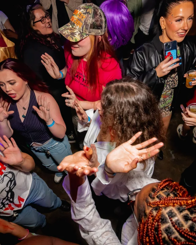 Hot Mess Halloween 2024 @ The Basement - Kimber was the DJ - Pics: @hellacurious for @ohsnapkid