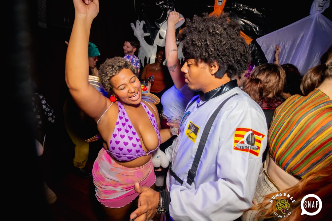 Hot Mess Halloween 2024 @ The Basement - Kimber was the DJ - Pics: @hellacurious for @ohsnapkid