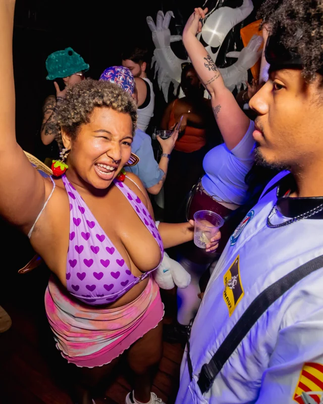 Hot Mess Halloween 2024 @ The Basement - Kimber was the DJ - Pics: @hellacurious for @ohsnapkid