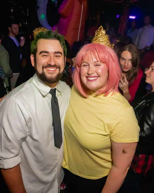 Hot Mess Halloween 2024 @ The Basement - Kimber was the DJ - Pics: @hellacurious for @ohsnapkid