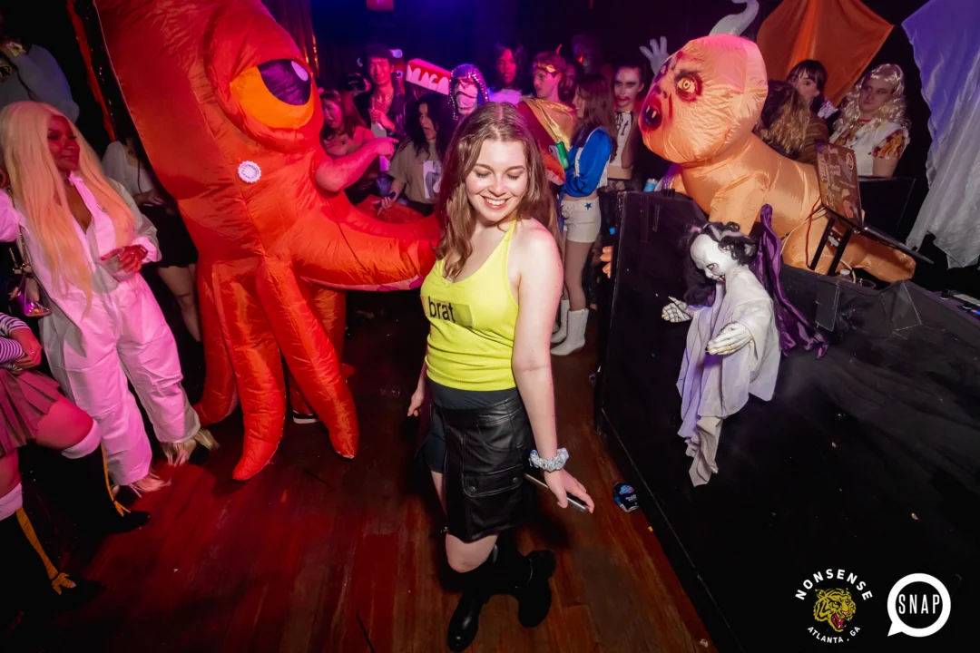 Hot Mess Halloween 2024 @ The Basement - Kimber was the DJ - Pics: @hellacurious for @ohsnapkid