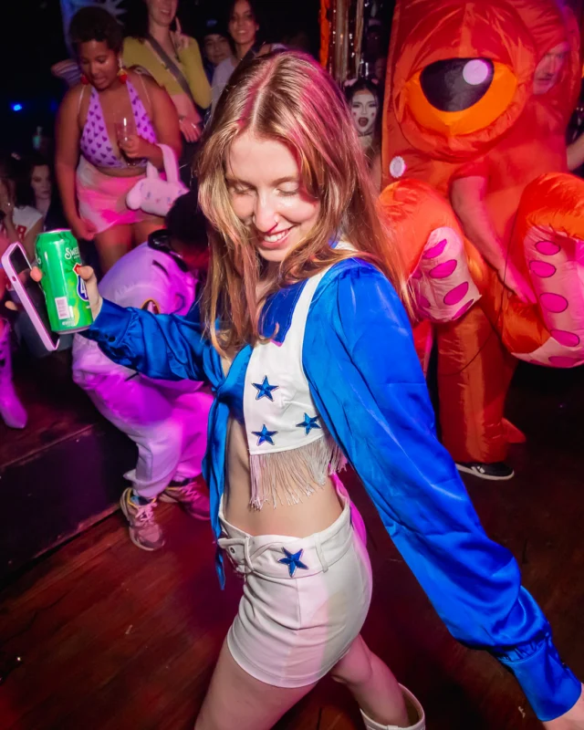 Hot Mess Halloween 2024 @ The Basement - Kimber was the DJ - Pics: @hellacurious for @ohsnapkid