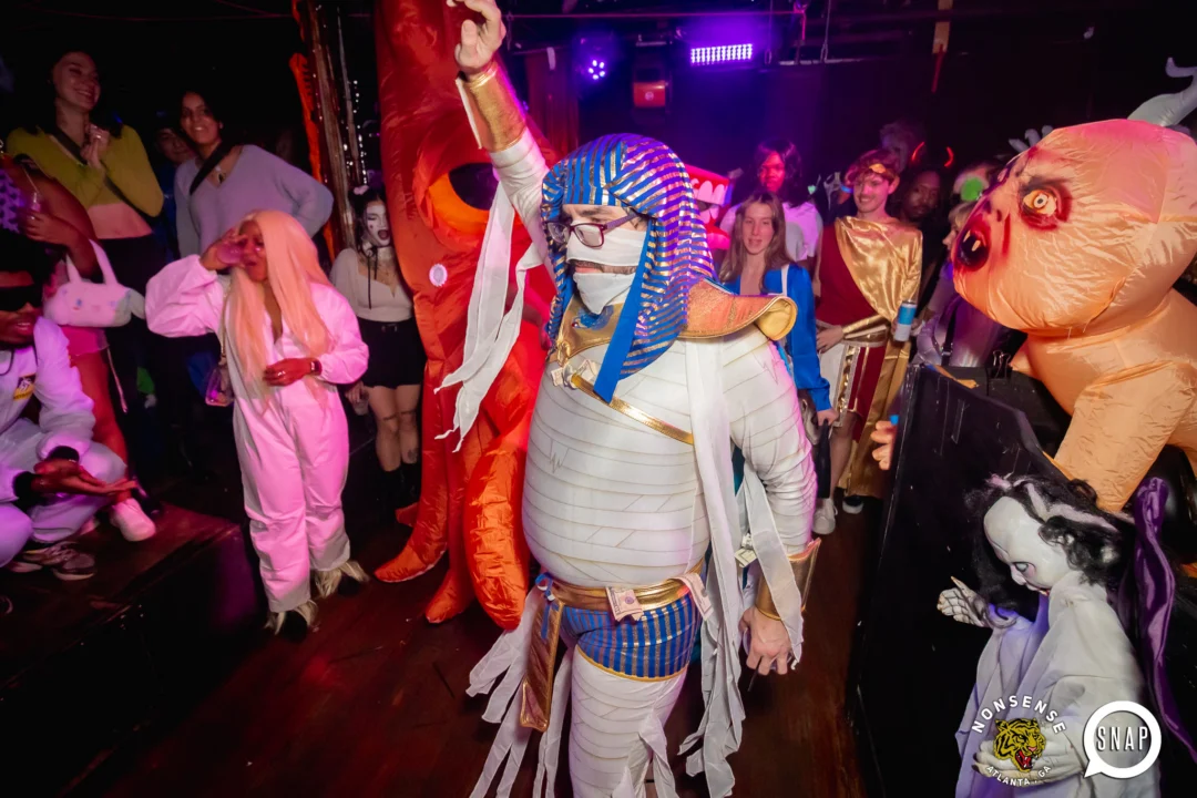 Hot Mess Halloween 2024 @ The Basement - Kimber was the DJ - Pics: @hellacurious for @ohsnapkid