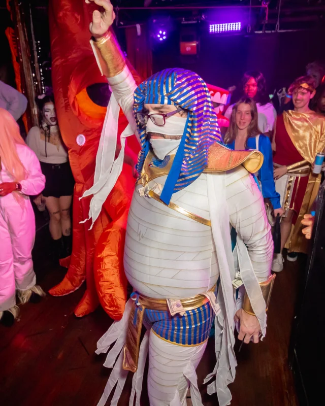 Hot Mess Halloween 2024 @ The Basement - Kimber was the DJ - Pics: @hellacurious for @ohsnapkid