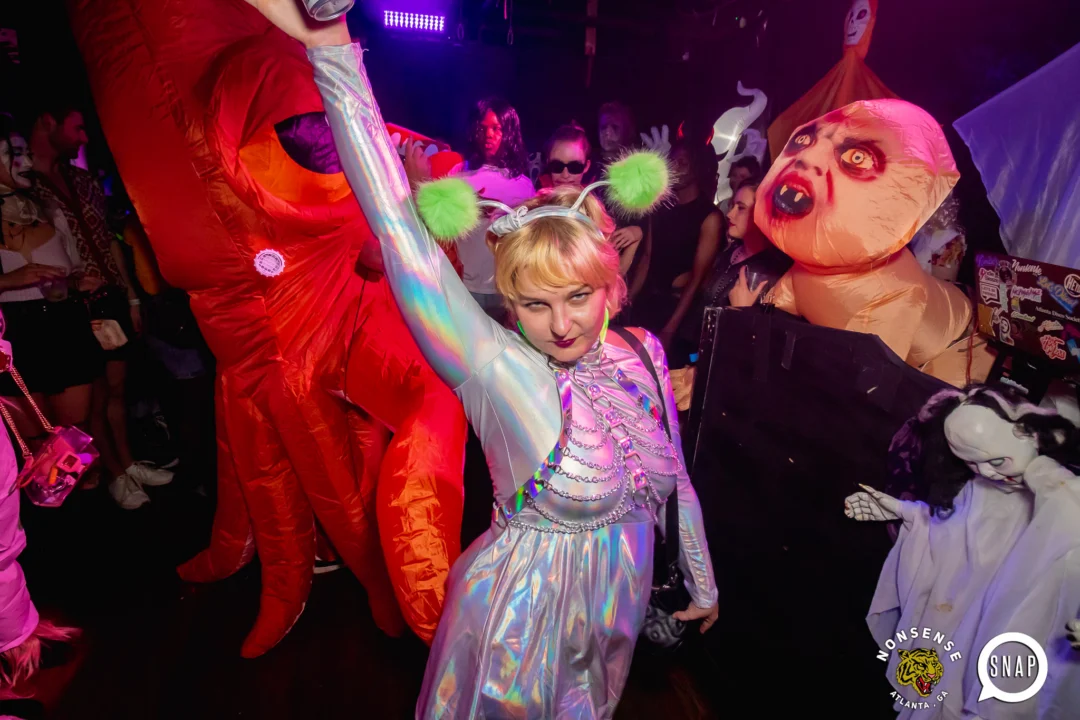 Hot Mess Halloween 2024 @ The Basement - Kimber was the DJ - Pics: @hellacurious for @ohsnapkid