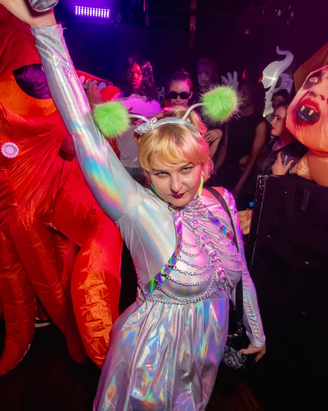 Hot Mess Halloween 2024 @ The Basement - Kimber was the DJ - Pics: @hellacurious for @ohsnapkid