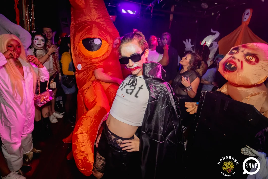 Hot Mess Halloween 2024 @ The Basement - Kimber was the DJ - Pics: @hellacurious for @ohsnapkid