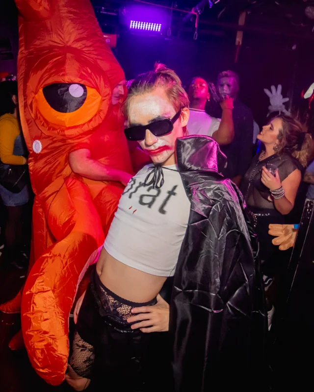 Hot Mess Halloween 2024 @ The Basement - Kimber was the DJ - Pics: @hellacurious for @ohsnapkid