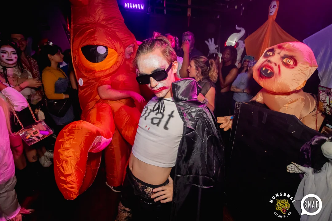 Hot Mess Halloween 2024 @ The Basement - Kimber was the DJ - Pics: @hellacurious for @ohsnapkid