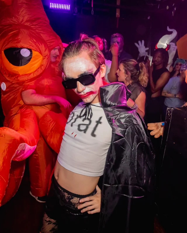 Hot Mess Halloween 2024 @ The Basement - Kimber was the DJ - Pics: @hellacurious for @ohsnapkid