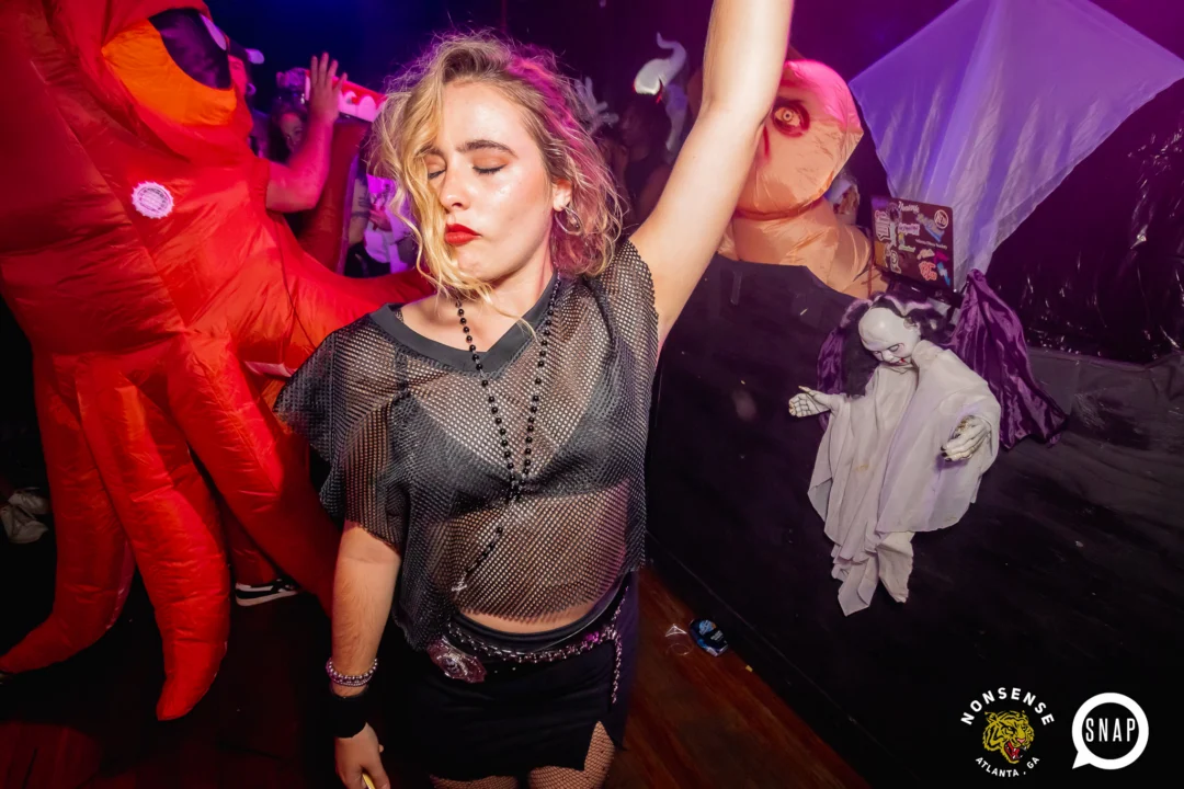 Hot Mess Halloween 2024 @ The Basement - Kimber was the DJ - Pics: @hellacurious for @ohsnapkid