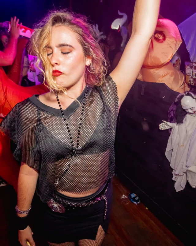 Hot Mess Halloween 2024 @ The Basement - Kimber was the DJ - Pics: @hellacurious for @ohsnapkid