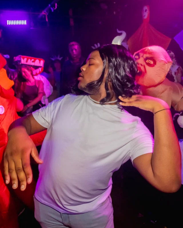 Hot Mess Halloween 2024 @ The Basement - Kimber was the DJ - Pics: @hellacurious for @ohsnapkid