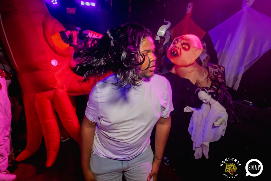 Hot Mess Halloween 2024 @ The Basement - Kimber was the DJ - Pics: @hellacurious for @ohsnapkid