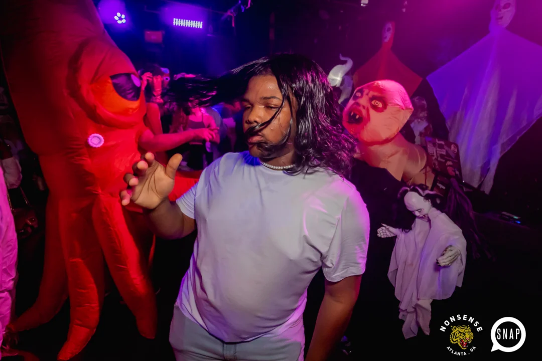 Hot Mess Halloween 2024 @ The Basement - Kimber was the DJ - Pics: @hellacurious for @ohsnapkid