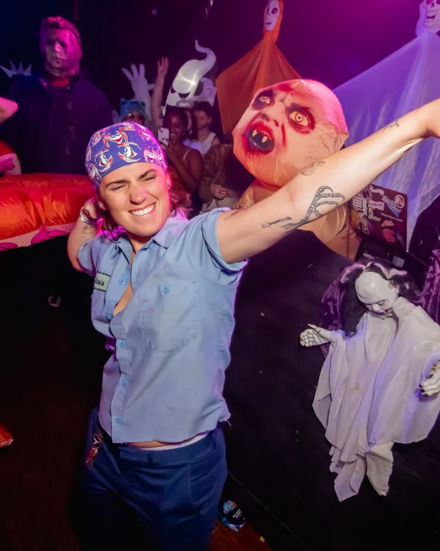 Hot Mess Halloween 2024 @ The Basement - Kimber was the DJ - Pics: @hellacurious for @ohsnapkid