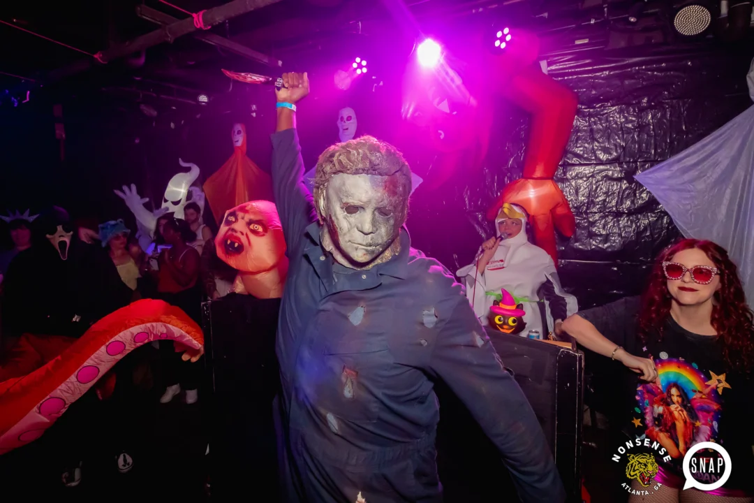Hot Mess Halloween 2024 @ The Basement - Kimber was the DJ - Pics: @hellacurious for @ohsnapkid