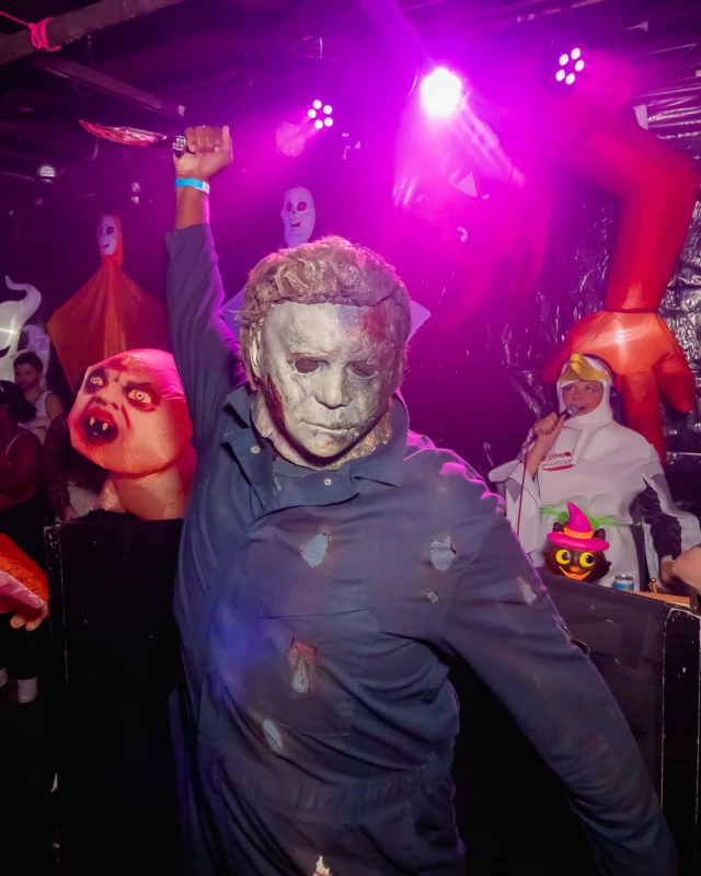 Hot Mess Halloween 2024 @ The Basement - Kimber was the DJ - Pics: @hellacurious for @ohsnapkid