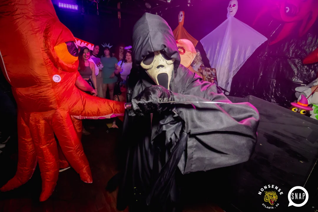 Hot Mess Halloween 2024 @ The Basement - Kimber was the DJ - Pics: @hellacurious for @ohsnapkid