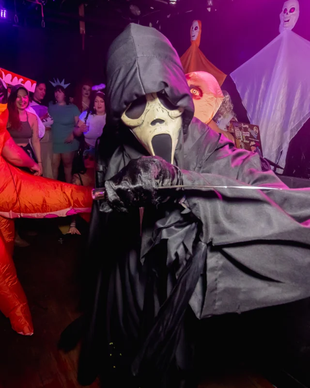 Hot Mess Halloween 2024 @ The Basement - Kimber was the DJ - Pics: @hellacurious for @ohsnapkid