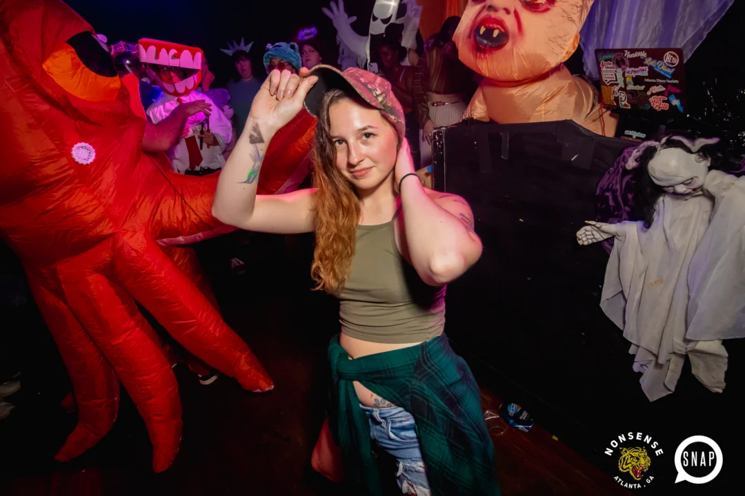Hot Mess Halloween 2024 @ The Basement - Kimber was the DJ - Pics: @hellacurious for @ohsnapkid