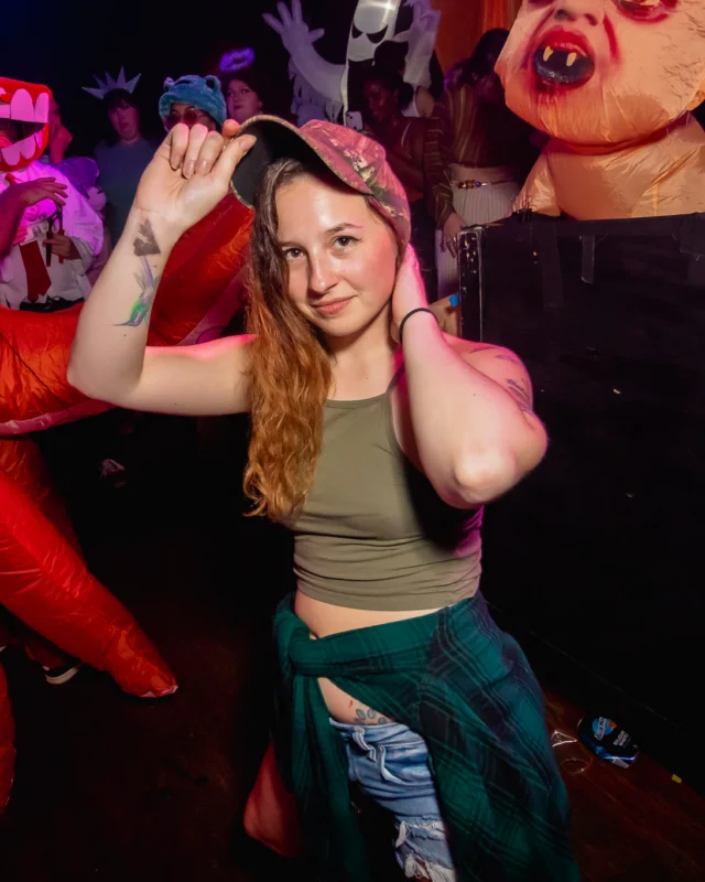 Hot Mess Halloween 2024 @ The Basement - Kimber was the DJ - Pics: @hellacurious for @ohsnapkid