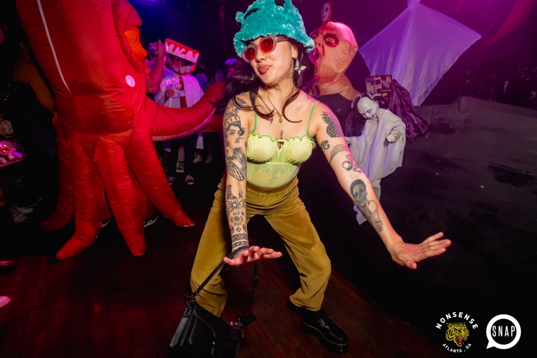 Hot Mess Halloween 2024 @ The Basement - Kimber was the DJ - Pics: @hellacurious for @ohsnapkid