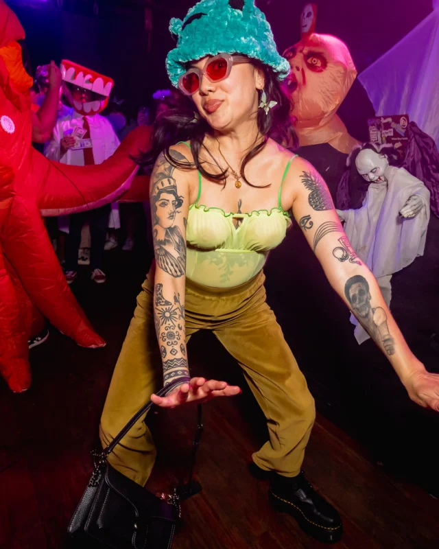 Hot Mess Halloween 2024 @ The Basement - Kimber was the DJ - Pics: @hellacurious for @ohsnapkid