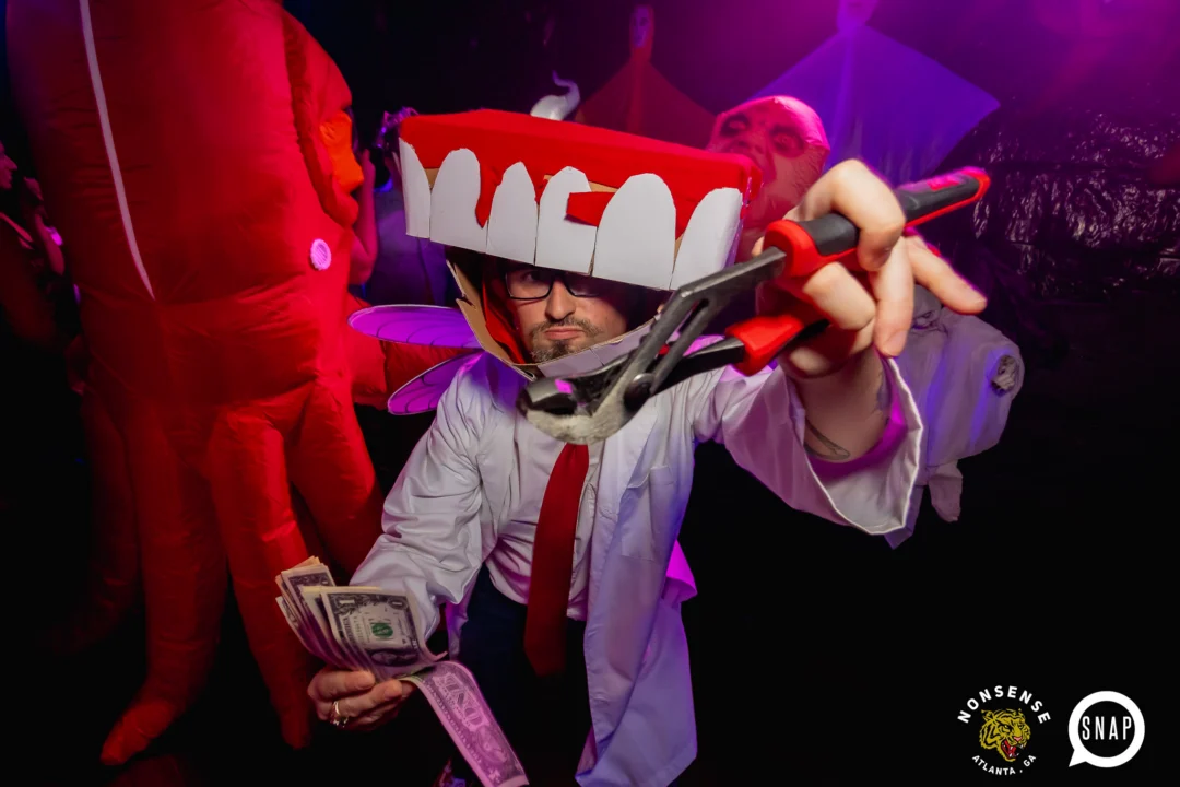 Hot Mess Halloween 2024 @ The Basement - Kimber was the DJ - Pics: @hellacurious for @ohsnapkid