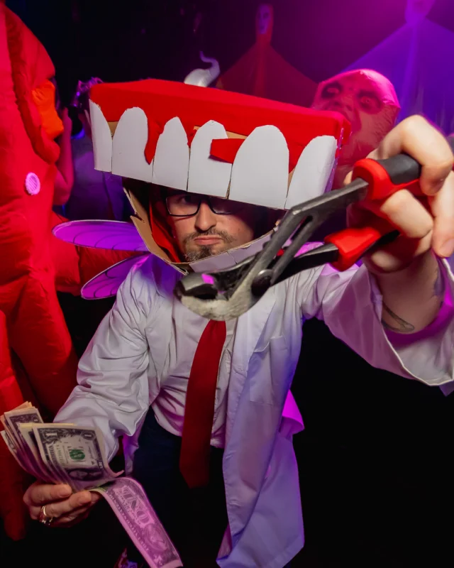 Hot Mess Halloween 2024 @ The Basement - Kimber was the DJ - Pics: @hellacurious for @ohsnapkid