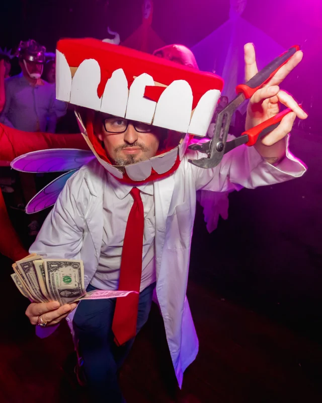 Hot Mess Halloween 2024 @ The Basement - Kimber was the DJ - Pics: @hellacurious for @ohsnapkid