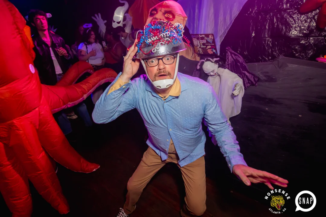 Hot Mess Halloween 2024 @ The Basement - Kimber was the DJ - Pics: @hellacurious for @ohsnapkid