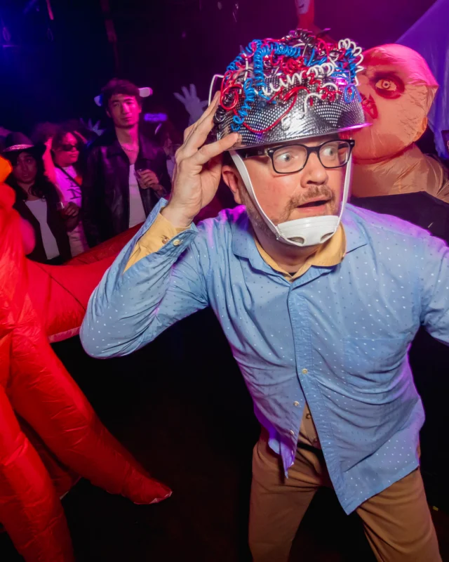 Hot Mess Halloween 2024 @ The Basement - Kimber was the DJ - Pics: @hellacurious for @ohsnapkid