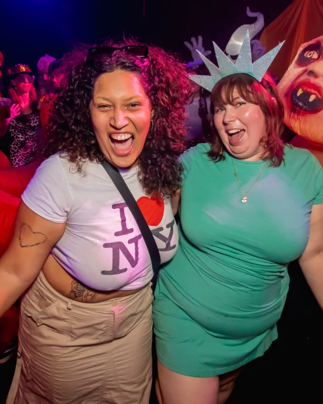 Hot Mess Halloween 2024 @ The Basement - Kimber was the DJ - Pics: @hellacurious for @ohsnapkid