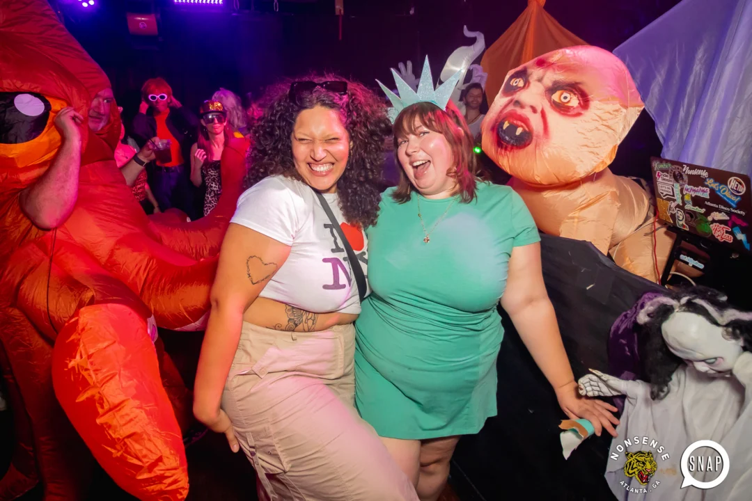 Hot Mess Halloween 2024 @ The Basement - Kimber was the DJ - Pics: @hellacurious for @ohsnapkid