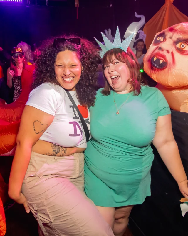 Hot Mess Halloween 2024 @ The Basement - Kimber was the DJ - Pics: @hellacurious for @ohsnapkid