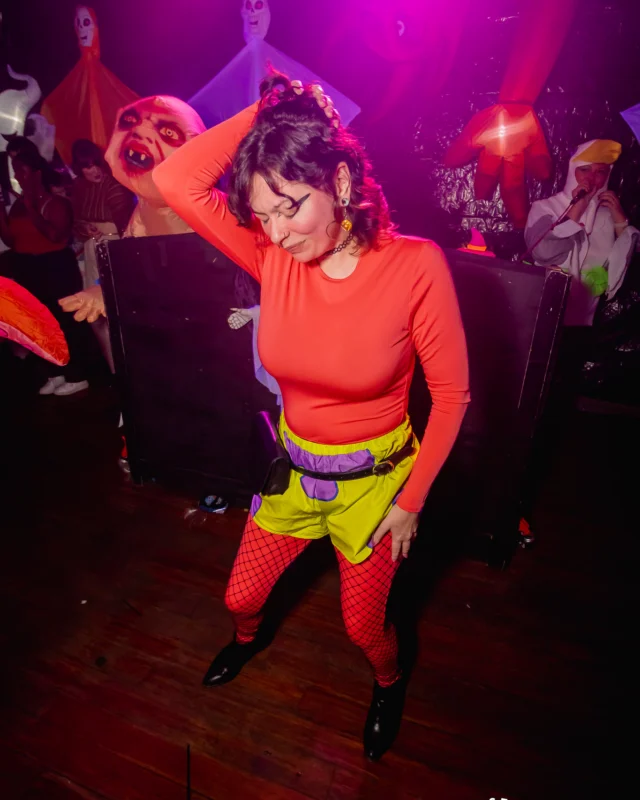 Hot Mess Halloween 2024 @ The Basement - Kimber was the DJ - Pics: @hellacurious for @ohsnapkid