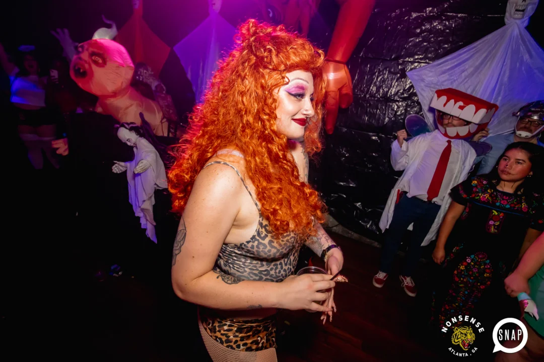 Hot Mess Halloween 2024 @ The Basement - Kimber was the DJ - Pics: @hellacurious for @ohsnapkid