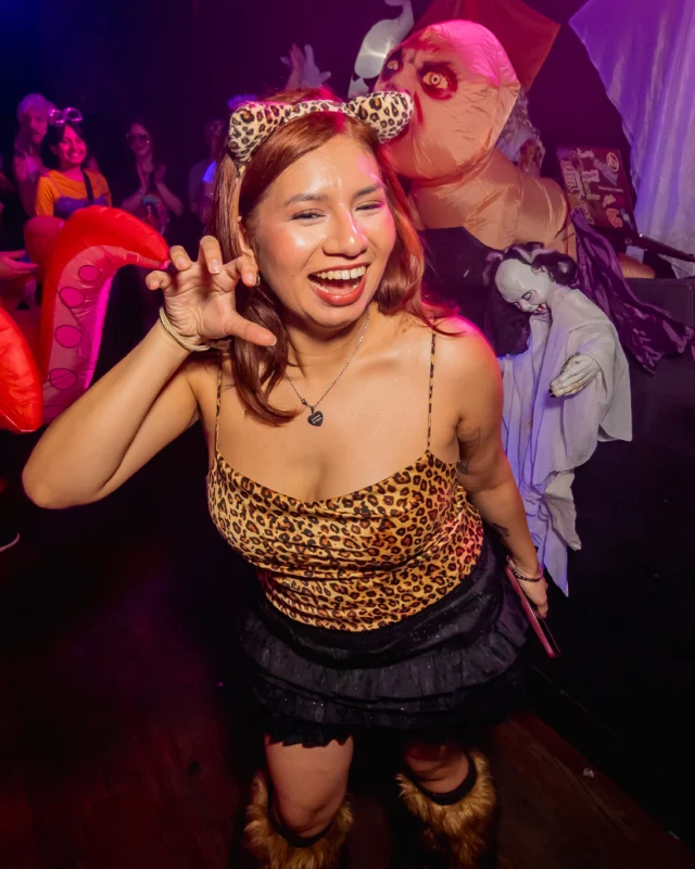 Hot Mess Halloween 2024 @ The Basement - Kimber was the DJ - Pics: @hellacurious for @ohsnapkid