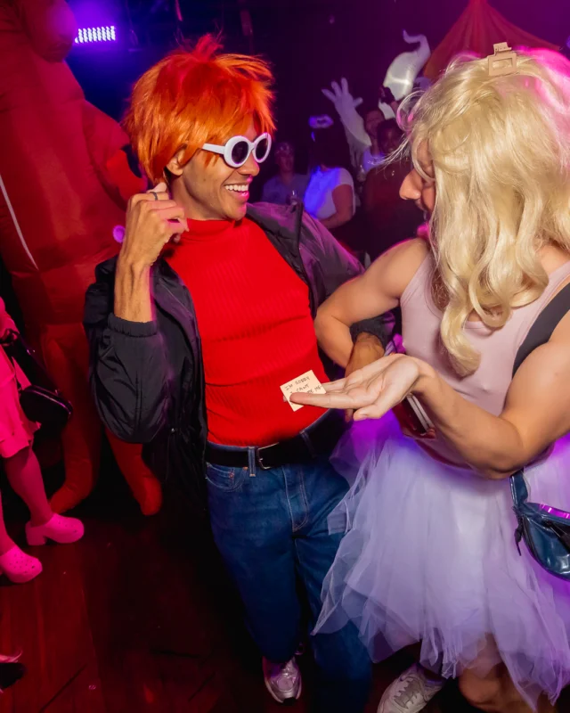 Hot Mess Halloween 2024 @ The Basement - Kimber was the DJ - Pics: @hellacurious for @ohsnapkid