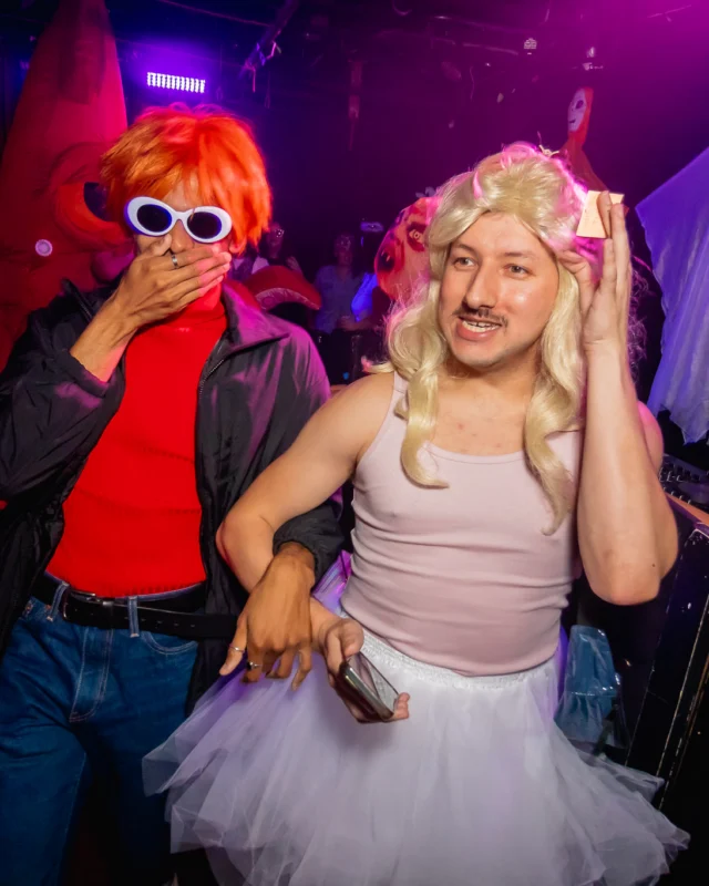 Hot Mess Halloween 2024 @ The Basement - Kimber was the DJ - Pics: @hellacurious for @ohsnapkid
