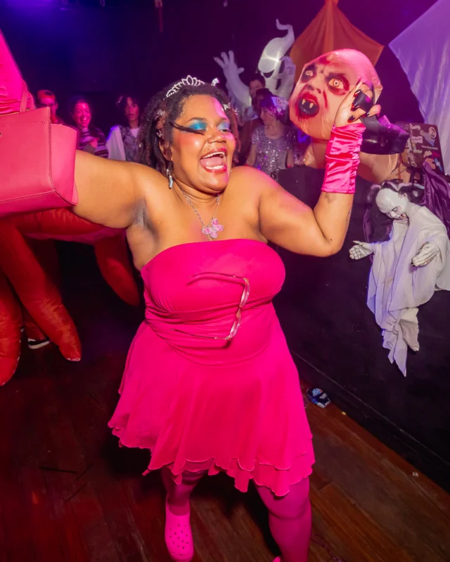 Hot Mess Halloween 2024 @ The Basement - Kimber was the DJ - Pics: @hellacurious for @ohsnapkid