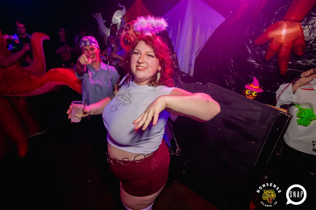 Hot Mess Halloween 2024 @ The Basement - Kimber was the DJ - Pics: @hellacurious for @ohsnapkid