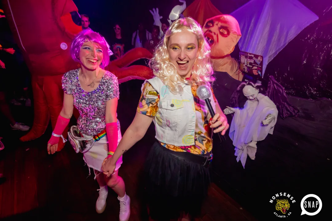 Hot Mess Halloween 2024 @ The Basement - Kimber was the DJ - Pics: @hellacurious for @ohsnapkid