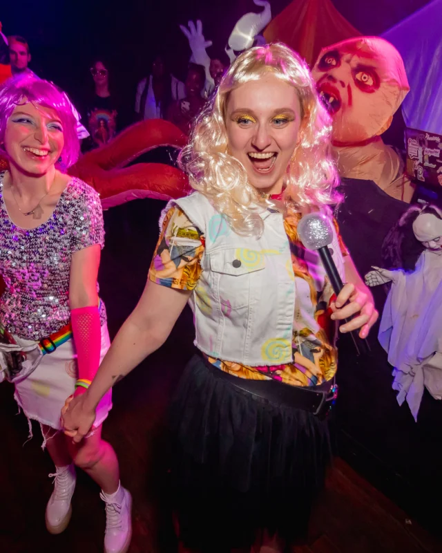 Hot Mess Halloween 2024 @ The Basement - Kimber was the DJ - Pics: @hellacurious for @ohsnapkid