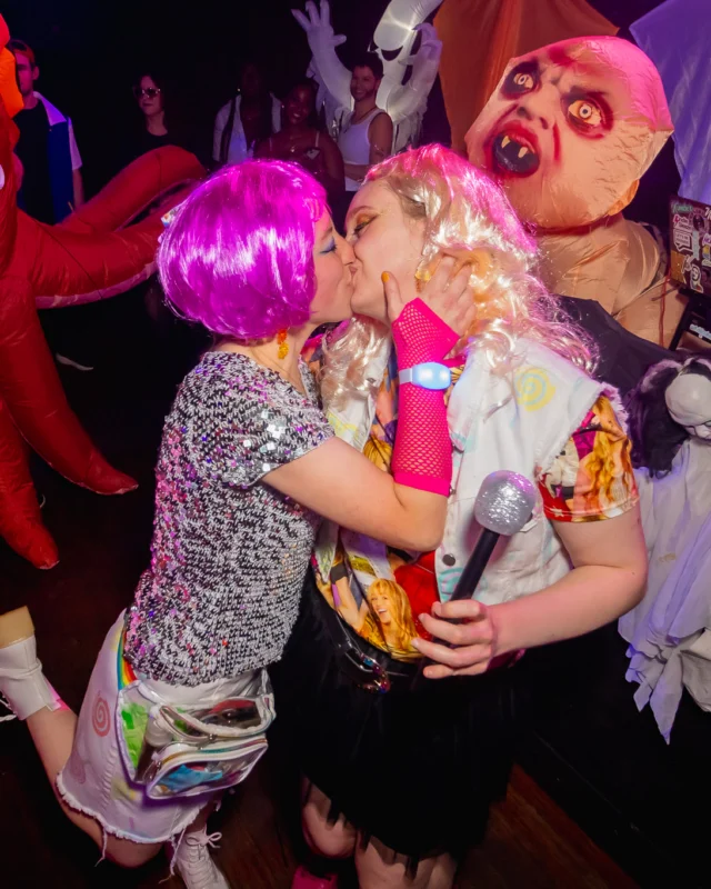Hot Mess Halloween 2024 @ The Basement - Kimber was the DJ - Pics: @hellacurious for @ohsnapkid