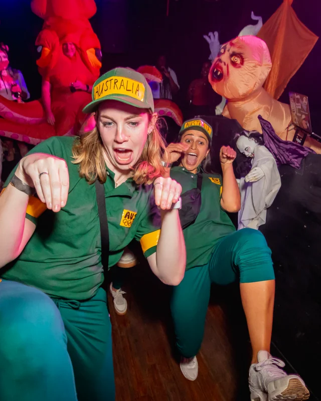 Hot Mess Halloween 2024 @ The Basement - Kimber was the DJ - Pics: @hellacurious for @ohsnapkid
